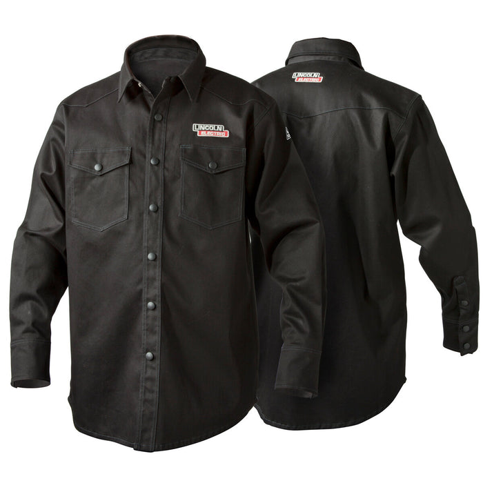 LINCOLN ELECTRIC - BLACK FR WELDING SHIRT [L] - K3113-L