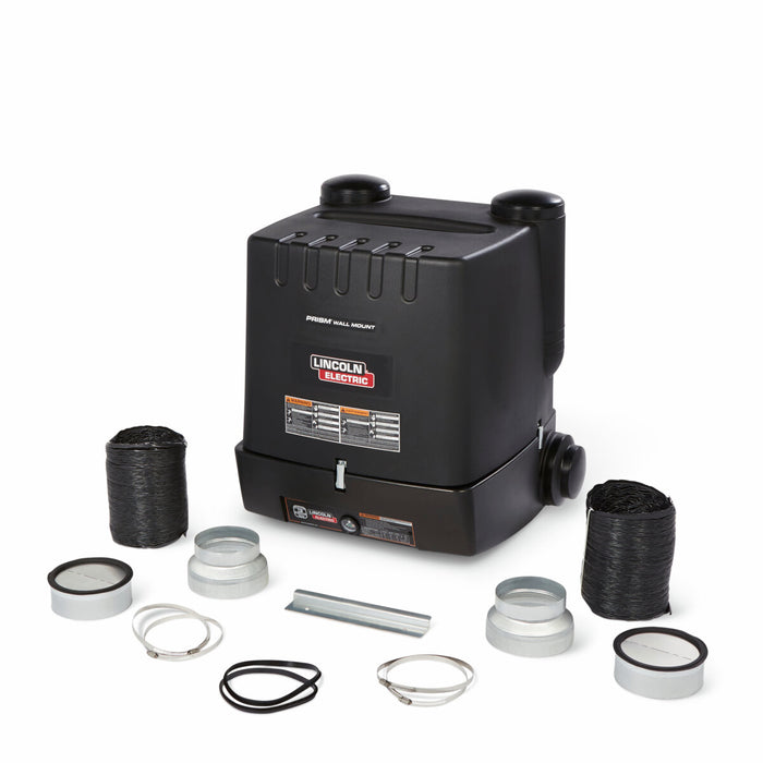 LINCOLN ELECTRIC - PRISM® WALL MOUNT W/ MERV 14 DUAL ARM WELDING FUME EXTRACTOR BASE UNIT - K1654-5