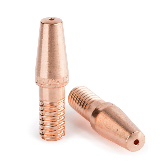 LINCOLN ELECTRIC - COPPER PLUS® CONTACT TIP - 550A, 5356 ALUMINUM, TAPERED, 3/64IN(1.2MM) - KP2745-364AT5356