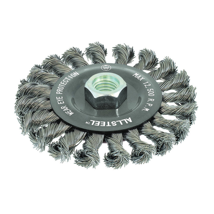 ALLSTEEL - ALLSTEEL 6X3/8 KNOT WHL BRUSH, BULK - 13W651B