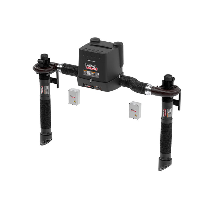 LINCOLN ELECTRIC - PRISM® WALL MOUNT ONE PAK® MERV 14, DUAL TELESCOPIC 4-6 FT. ARMS, STARTER/ OVERLOAD - K4261-19