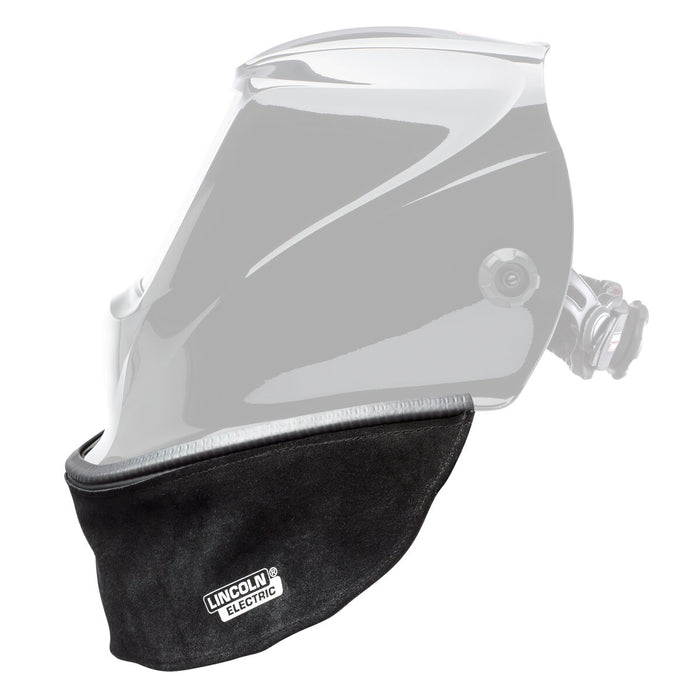 LINCOLN ELECTRIC - SPLIT LEATHER HELMET BIB WITH PRESS FIT SEAL - KP3729-1