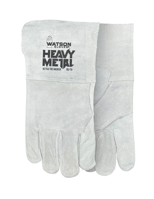 WATSON GLOVES - THE HACKER SPLIT COW COTTON LINED PALM GUNN CUT WELDING [OS] - 2754
