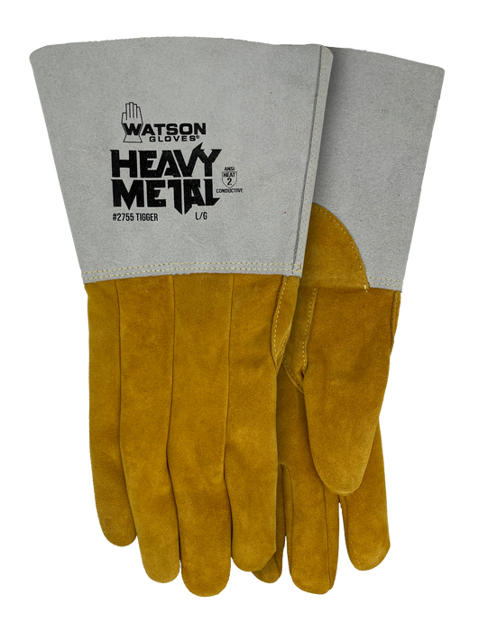WATSON GLOVES - TIGGER SPLIT DEER CLUTE CUT WELDING [S] - 2755-S