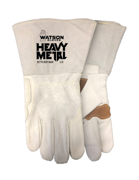 WATSON GLOVES - SEXY BACK PREMIUM FULLGRAIN COW FOAM PADDING WELDING [XL] - 2775-X