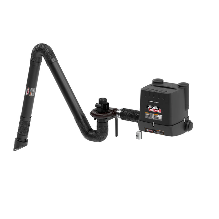 LINCOLN ELECTRIC - PRISM® WALL MOUNT ONE PAK® MERV 14, SINGLE FLEXIBLE 13 FT. ARM, ARC SENSOR - K4261-14