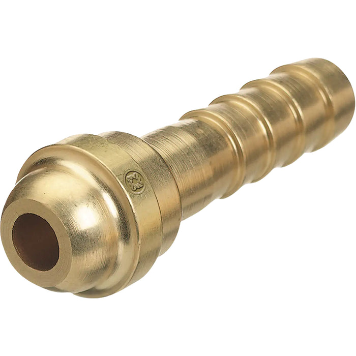 WESTERN ENTERPRISES - BARBED HOSE ADAPTER - NIPPLE (CGA 022) 1/4" SIZE B - 17