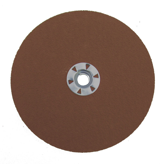FLEXOVIT - 4-1/2" X 5/8"-11 50 GRIT HIGH PERFORMANCE™ ALUMINUM OXIDE RESIN FIBER DISC - 32278