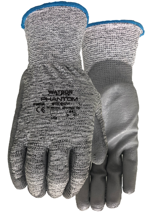 WATSON GLOVES - STEALTH PHANTOM A4 13GG LIGHTWEIGHT POLYURETHANE COATED [L] - 369-L