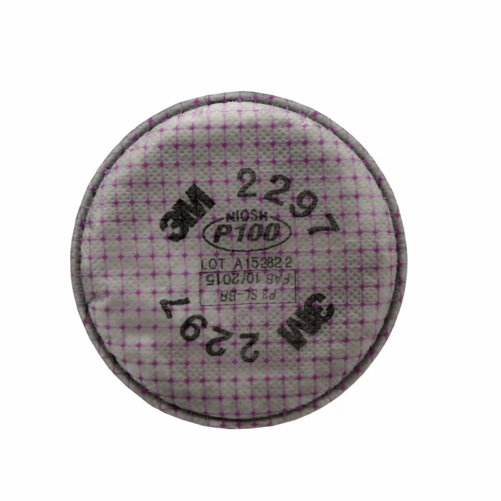 3M P100 Advanced Respirator Filter w/ Nuisance OV 2297 (Pack of 2)