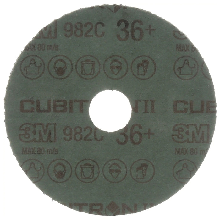 3M AB27401 Cubitron II Fiber Disc 982C, 5" x 7/8" Hole 36 Grit (Pack of 25)