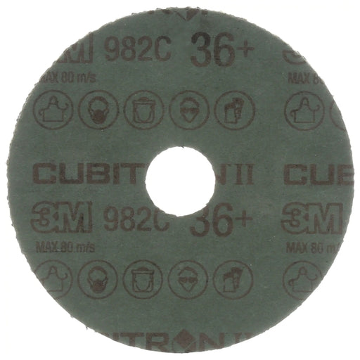 3M  Cubitron™ II Fibre Disc - Ceramic - 36+ Grit - 6" x 7/8" Arbor