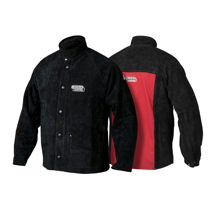 LINCOLN ELECTRIC - HEAVY DUTY LEATHER WELDING JACKET [3XL] - K2989-XXXL