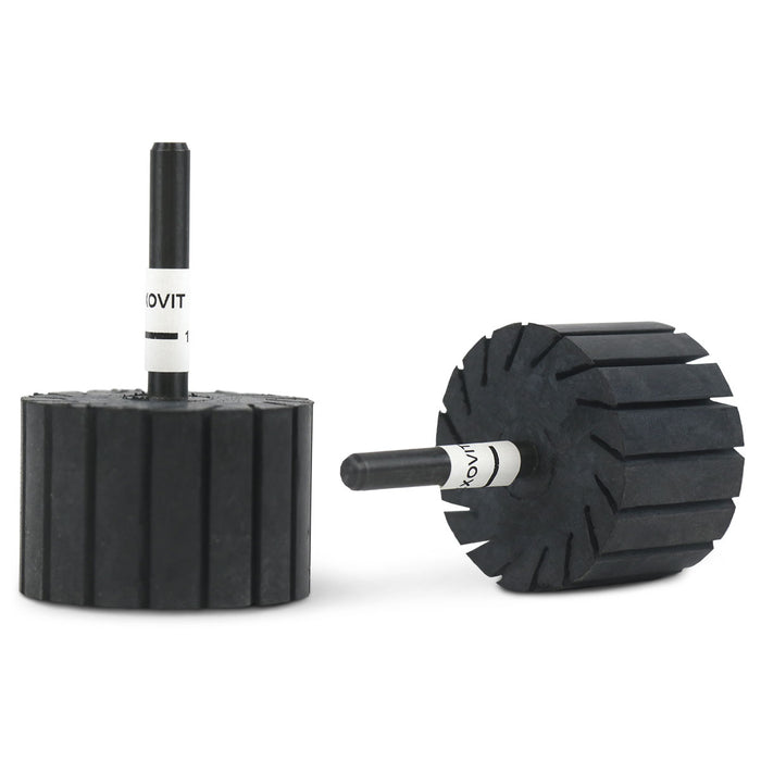 FLEXOVIT - 1-3/16"X1-3/16"X1/4" SMALL DIAMETER RUBBER EXPANDING DRUM FOR FLAP BANDS - 46364