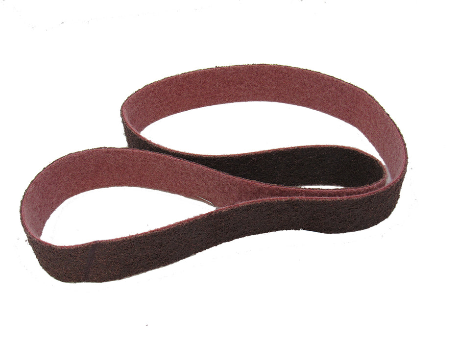 FLEXOVIT -  6" X 48" MEDIUM RED ALUMINUM OXIDE SURFACE CONDITIONING BELT - 49526