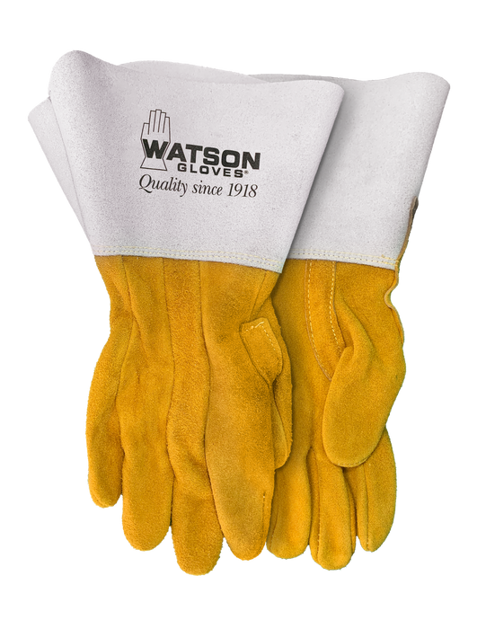 WATSON GLOVES - BUCKWELD SPLIT ELK CLUTE CUT C100 THINSULATE LINED WELDING [11] - 9525T-11