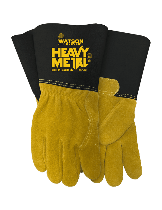 WATSON GLOVES - STEEL PANTHER A5 CUTSHIELD SPLIT ELK VIB DAMPENING WELDING [XXL] - 527CR-XXL