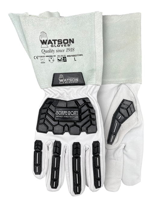 WATSON GLOVES - SCAPE GOAT FULLGRAIN GOATSKIN GAUNTLET TPR [S] - 546GTPR-S