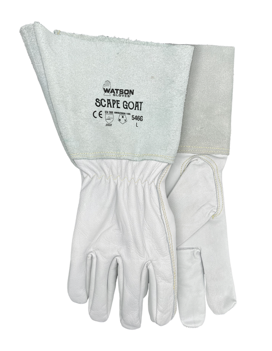 WATSON GLOVES - SCAPE GOAT FULLGRAIN GOATSKIN GAUNTLET [L] - 546G-L