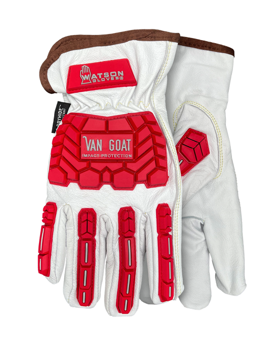 WATSON GLOVES - VAN GOAT A6 CUTSHIELD FULLGRAIN GOAT DRIVER TPR [L] - 547TPR-L