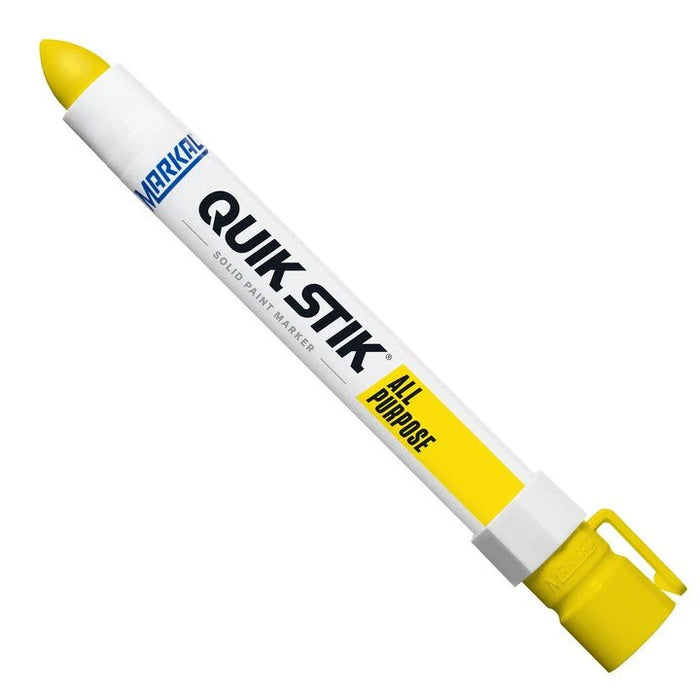 MARKAL - QUIK STIK TWIST UP PAINT MARKER - YELLOW - 61053