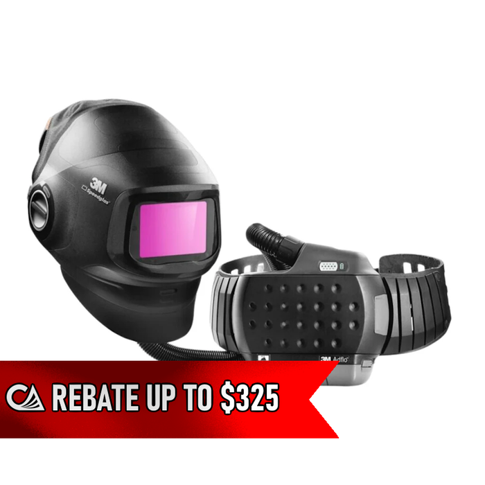 3M - SPEEDGLAS G5-01 HEAVY-DUTY WELDING HELMET W/ADFLO PAPR ASSEMBLY - 7100349986