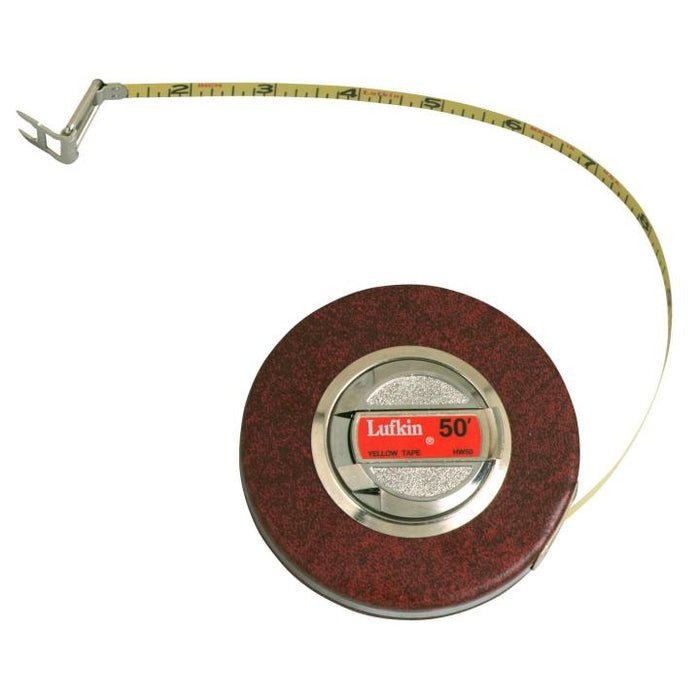 LUFKIN TAPE,LONG HOME SHOP 3/8"X50' - HW50