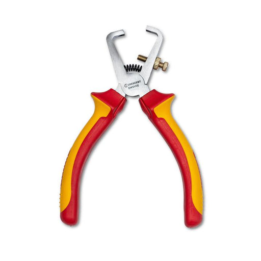 CRESCENT PLIER, 6", WIRE STRIPPER, INSULATED - 6WSVDE
