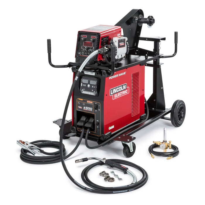 LINCOLN ELECTRIC - POWER WAVE® S500 ADVANCED PROCESS WELDER & POWER FEED® 84 READY-PAK® - K3187-2