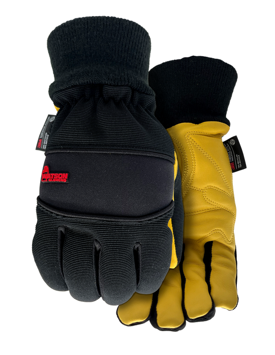 WATSON GLOVES - RATCHET FULL GOAT C40 LINED SLIP ON CUFF PERFORMANCE [L] - 9013-L