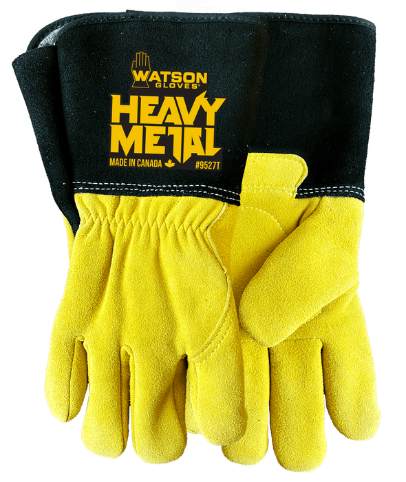 WATSON GLOVES - STEEL PANTHER SPLIT ELK VIB DAMPENING C100 LINED WELDING [XL] - 9527T-X