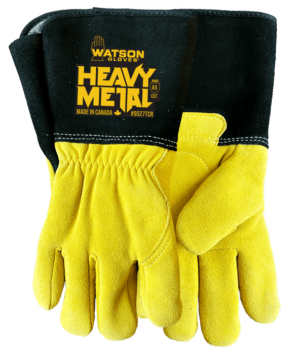 WATSON GLOVES - STEEL PANTHER A5 SPLIT ELK VIB DAMPENING C100 LINED WELDING [XXL] - 9527TCR-XXL