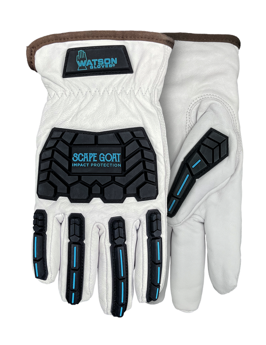 WATSON GLOVES - SCAPE GOAT PILE DRIVER FULLGRAIN GOATSKIN COTTON VELVET LINED TPR [S] - 9545TPRV-S