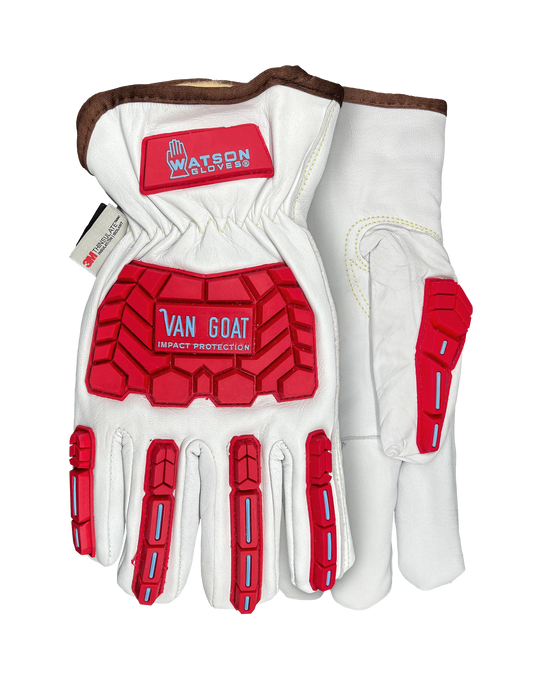WATSON GLOVES - VAN GOAT A7 FULLGRAIN GOAT DRIVER C100 LINED TPR [XL] - 9547TPR-X
