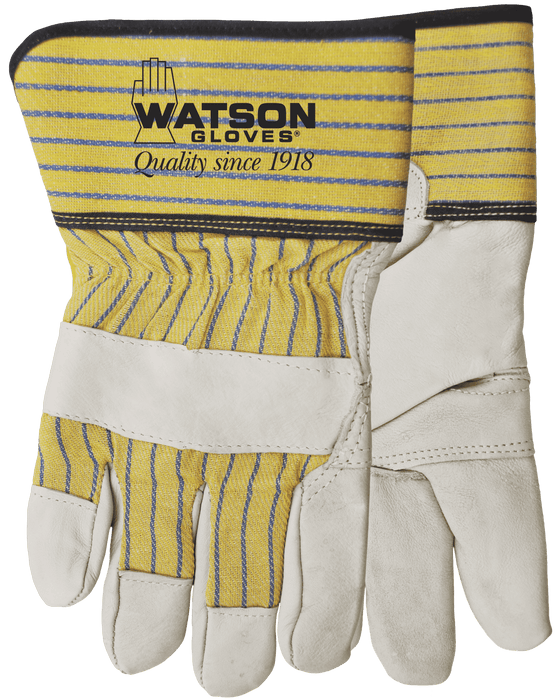 WATSON GLOVES - POOR BOY ECONOMY FULL GRAIN COW FOAM LINED COMBO [XL] - A281BSL-X