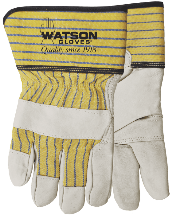 WATSON GLOVES - POOR BOY ECONOMY FULL GRAIN COW FOAM LINED COMBO [L] - A281BSL-L
