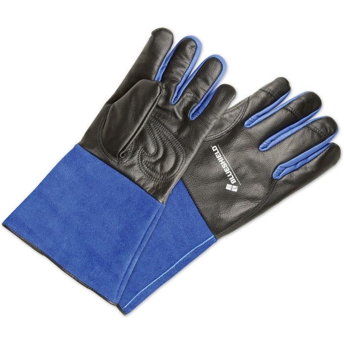 BLUESHIELD Calfskin Leather Welding Gloves - Large