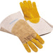 BLUESHIELD Work Gloves For Pipeline Workers With Lined Palm On The Left Hand - Small