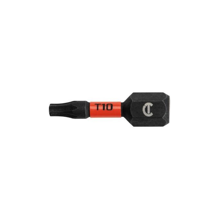 CRESCENT CT APEX BIT,VORTEX,1" T10,25PK - CAVB1T10-25