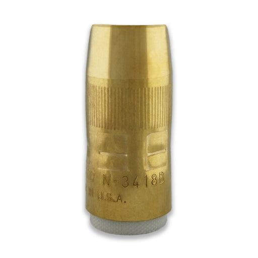 Bernard Centerfire Thread-On Nozzle Large (Pack of 10) - 3/4" Bore - 1/8" Recess - Brass