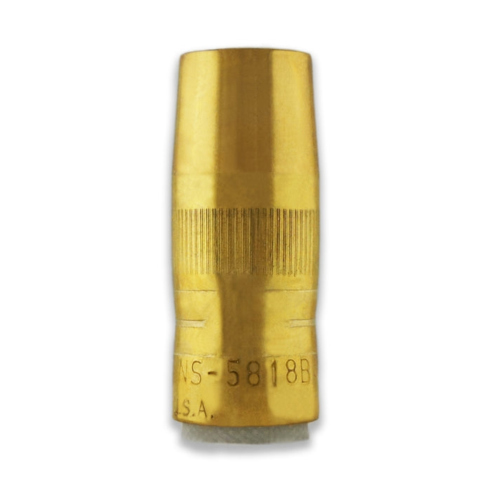 Bernard Centerfire Thread-On Nozzle Small (Pack of 10) - 5/8" Bore - 1/8" Recess - Brass