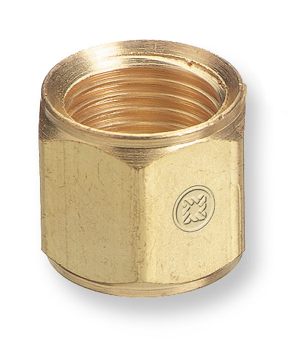 Western Enterprises Hex Nut Right Hand Thread (CGA 022) Size B - 9/16"-18 Thread