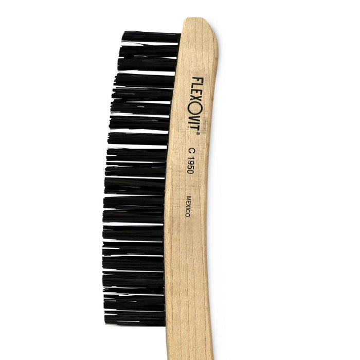 FLEXOVIT - 3 ROWS X 19 ROWS .014 CARBON SCRATCH BRUSH - C1950