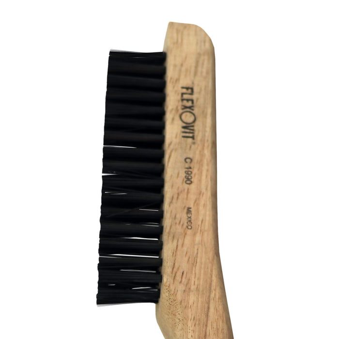 FLEXOVIT - 4 ROWS X 16 ROWS .014 CARBON SCRATCH BRUSH - C1990