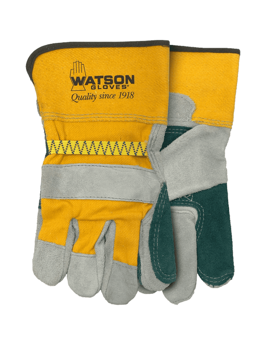 WATSON GLOVES - MAD DOG SPLIT COW DOUBLE PALM COMBO [OS] - C281G