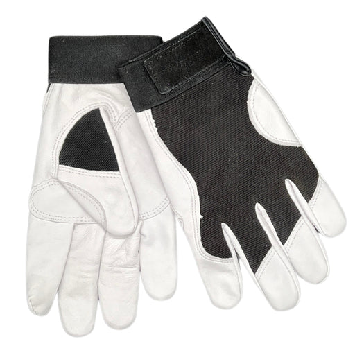 Economic Grain Goatskin Work Gloves - Large