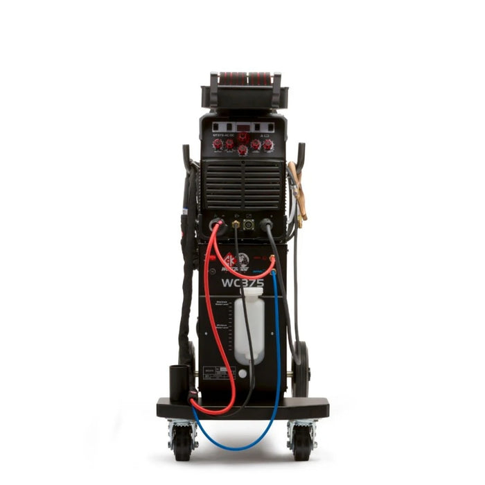 CK Worldwide MT375-AC/DC TIG Power Source 375 Amp w/ water cooler & cart
