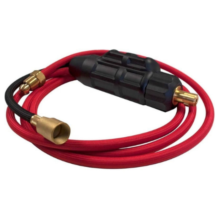 CK Worldwide DINSE 35 SAFE-LOC™ CONNECTOR - SLWHAT-35M - Water-Cooled Gas-Thru