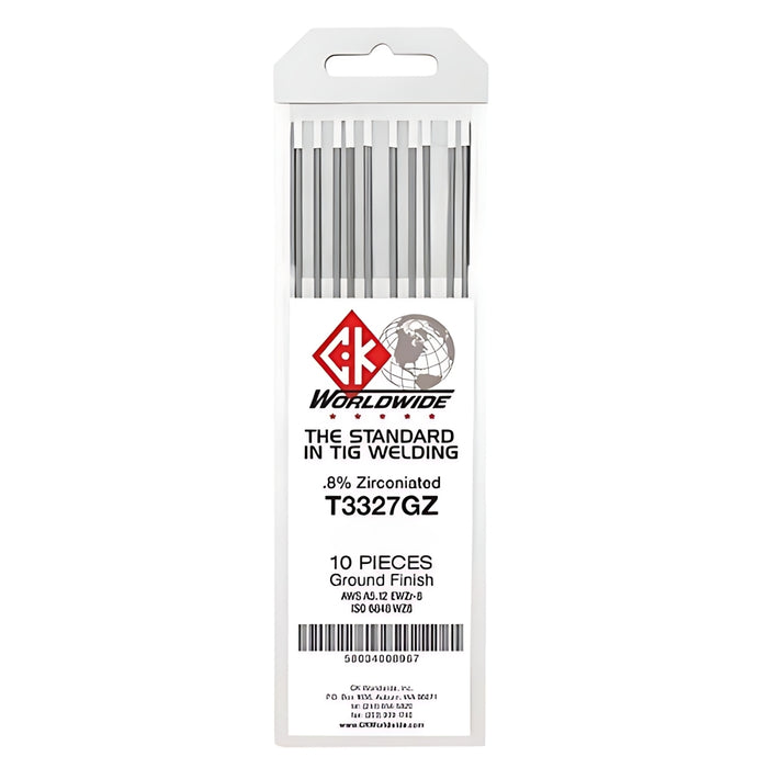 Ck Worldwide TIG Tungstens (Pack of 10) - T187GZ - 1/8" (White)