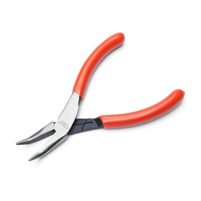 CRESCENT PLIER, 5", MINI BENT NOSE - 5MBNDG